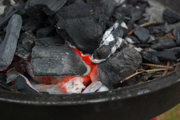 Grillkohle