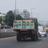 Colorful trucks